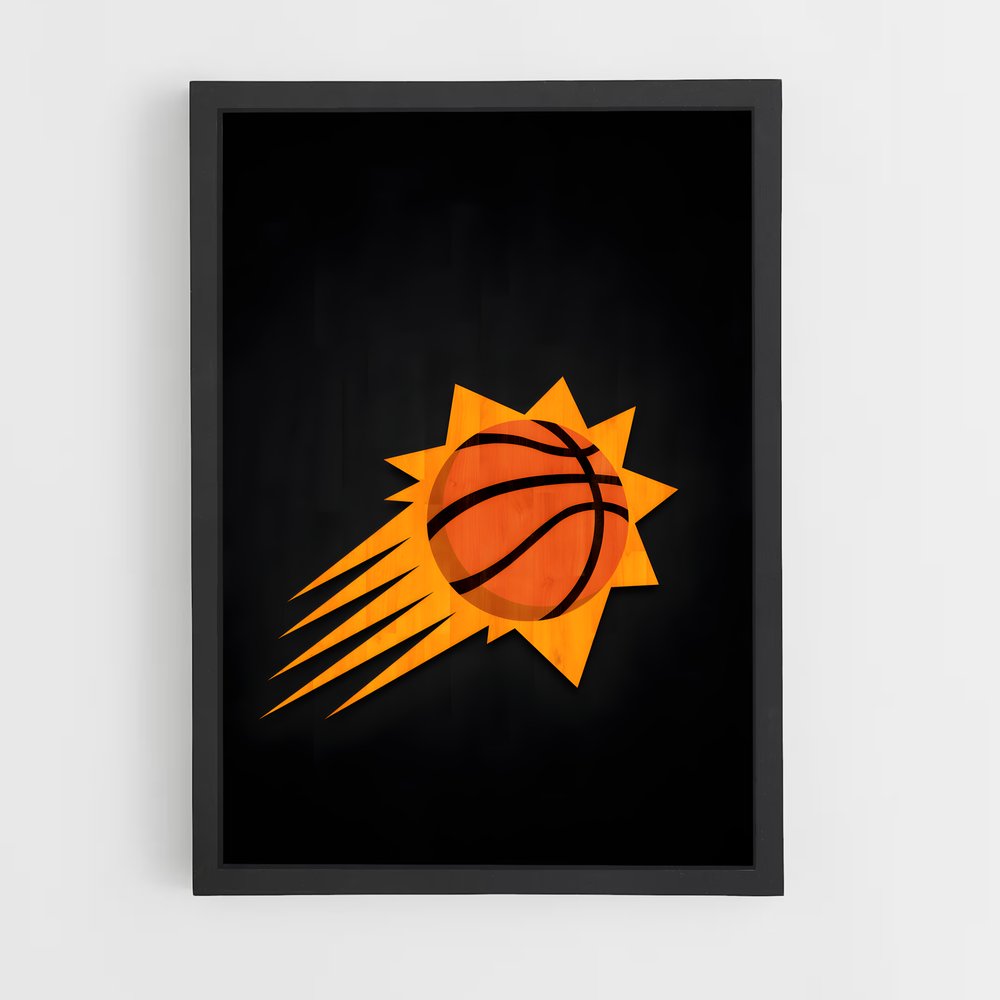 Poster Flame of the Game – affiche Basketball (vue 2)